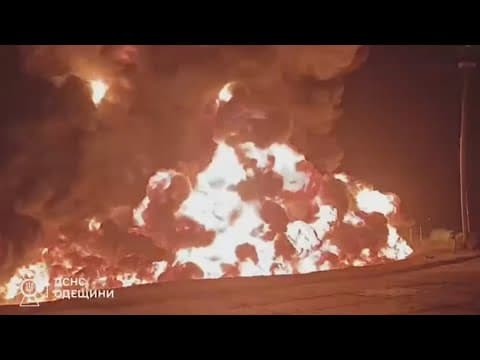 Russia attacks Ukrainian fuel and energy facility