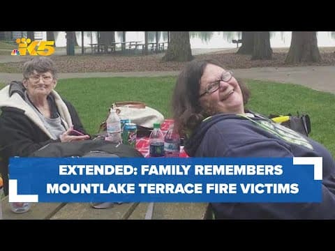 Extended interview: Family members reflect back on deadly Mountlake Terrace fire