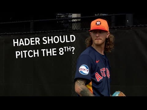 Extra Bases: What's next for José Abreu? Is Hader better suited to pitch 8th inning?