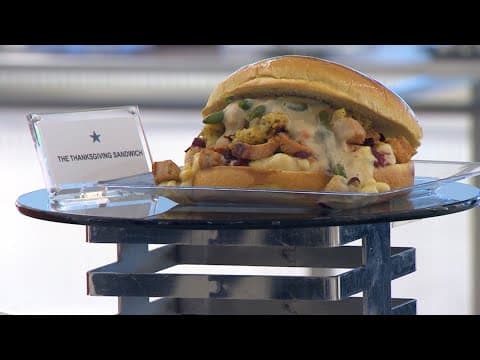 Dallas Cowboys roll out Thanksgiving-themed concessions for Turkey Day game against the Giants