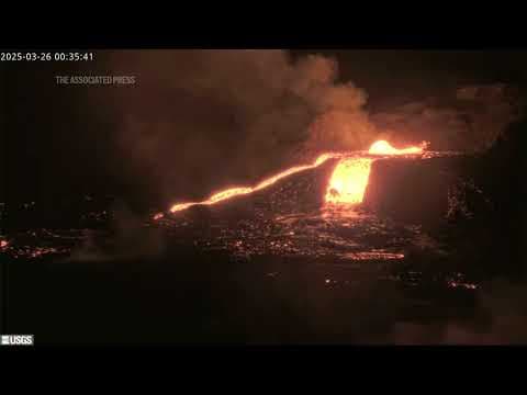 Hawaii volcanic eruption stretches into early Wednesday