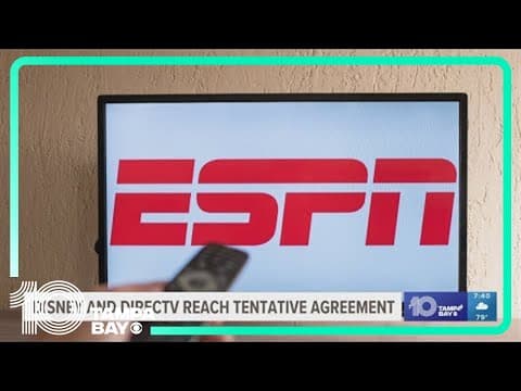 DirectTV reaches new Disney deal after a nearly 2-week blackout