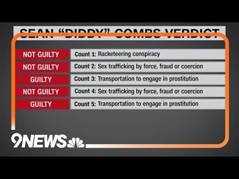 What will Sean Combs' sentence be after conviction?