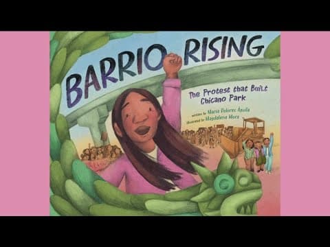 Children's book author Maria Dolores Aguila talks about her latest, "Barrio Rising"