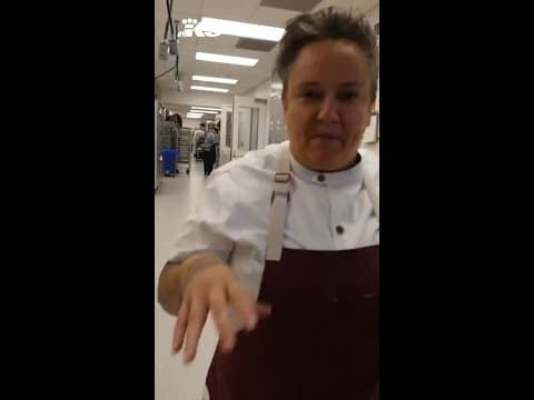 Previewing new food items for Kraken games at Climate Pledge Arena