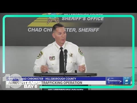 123 arrests in human trafficking sting in Hillsborough County