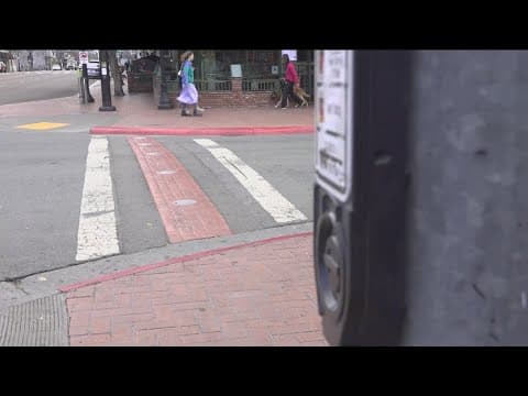 Gaslamp Quarter bollards temporarily removed due to budget shortfall