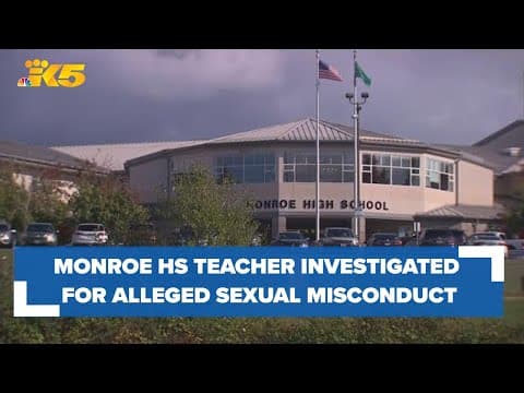 Police investigating alleged sexual misconduct by Monroe High School teacher