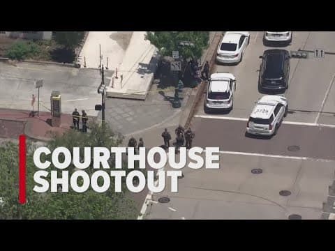 Team coverage: Deputy constable shot during shootout in downtown Houston