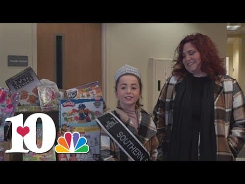 Sevier Co. 10-year-old collects hundreds of gifts for East TN Children's Hospital