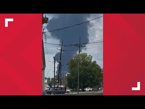 Raw Video: Explosion triggers 1-mile evacuation zone in Roseland
