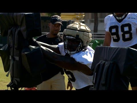 Highlights from Day 4 of the 2024 Saints training camp in California
