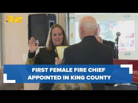 A woman has been appointed Fire Chief for the first time in King County