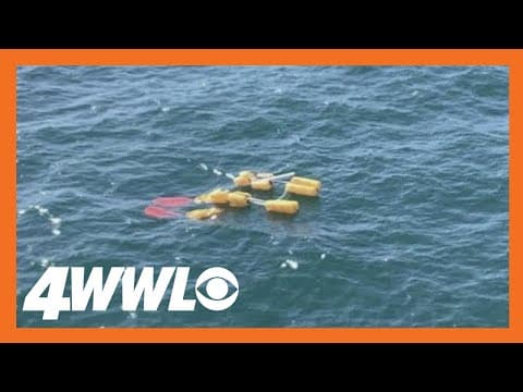 Helicopter crashes into Gulf of Mexico with 4 aboard