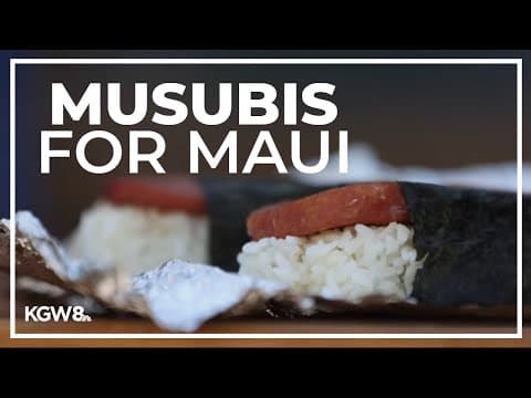 Hawaiian restaurant in Portland raises money for survivors of Maui fires