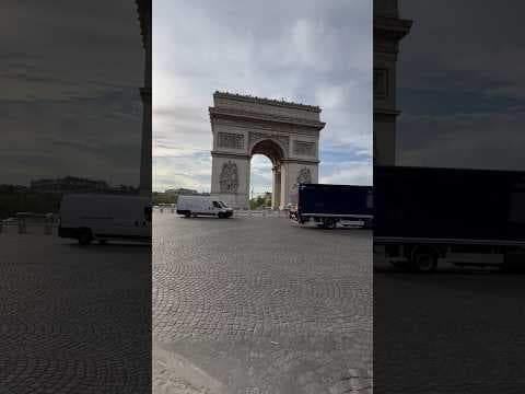 Arc de Triomphe: Paris, France prepares for 2024 Olympics