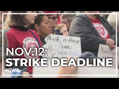 Greater Albany teachers rally before going on strike