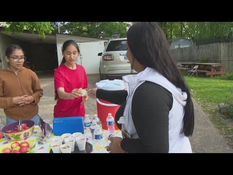 Lemonade stand fundraiser supports Indianapolis family involved in deadly hit-and-run crash
