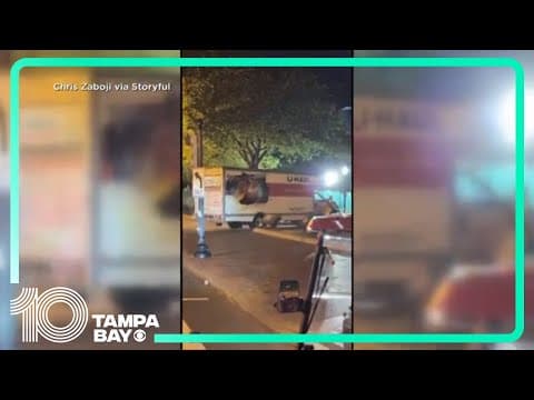 U-Haul truck smashes into security barrier near White House, driver arrested
