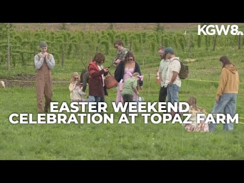 Easter weekend celebration at Topaz Farm