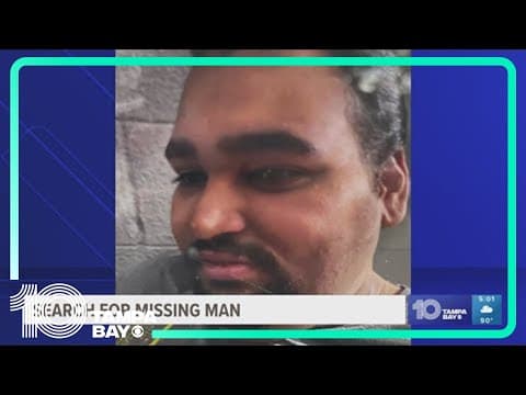 Police search for missing man with autism