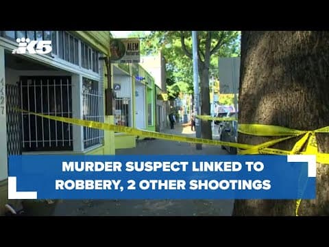 Suspect in Seattle community leader's killing linked to robbery, two other shootings