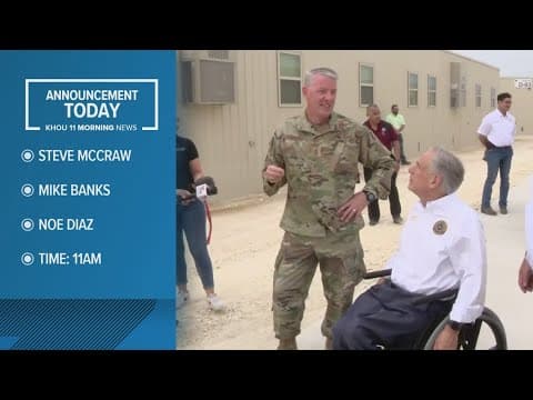 Gov. Greg Abbott to make announcement on border security in Houston Monday