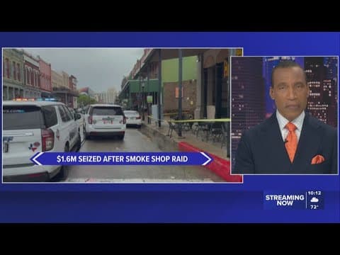 Galveston smoke shops raided