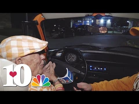 Big Orange Morning: Dancing Vol fan takes Tevian, Aaron for a ride in his Vol Bug!