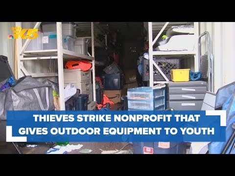 Thieves strike King County nonprofit that provides outdoor equipment to youth in need