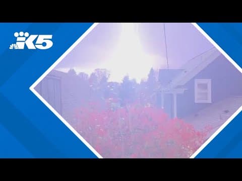 Lightning strikes cause trouble all over the western Washington region