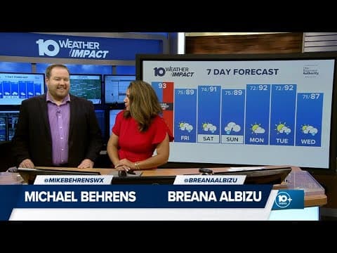 The 10 WEATHER IMPACT Show | July 24, 2025