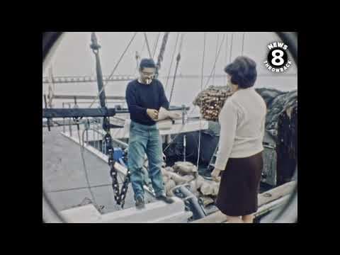 Tuna boats leave San Diego 1967