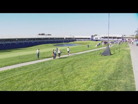 Day Two Farmers Open | Tournament briefly delayed due to high winds in San Diego