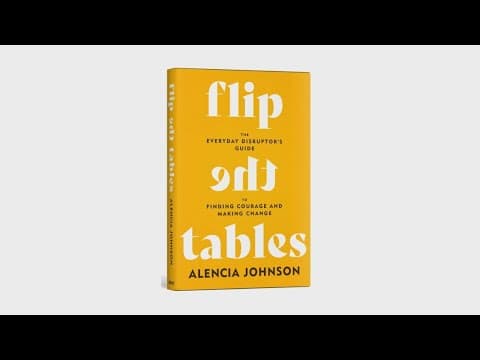 New book "Flip the Tables" helps guide you to make meaningful change in your life