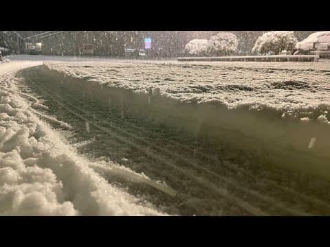 Live look: Snow on Mount Hood