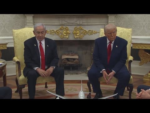 Israel-Hamas war latest: Israeli Prime Minister to meet with Trump