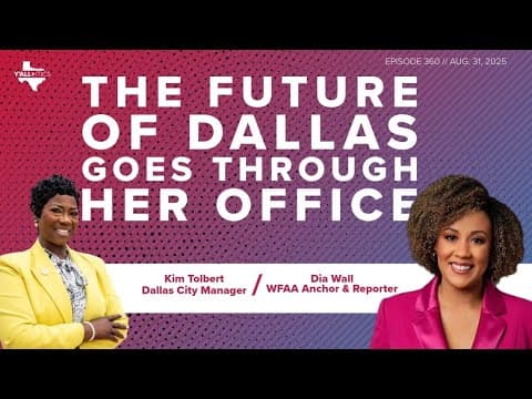 The Future of Dallas Goes Through Her Office | Y'all-itics - September 3, 2025
