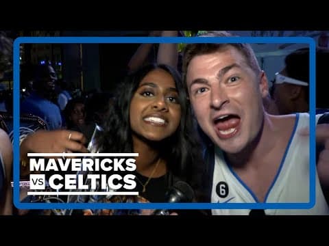Mavs fans react to losing the NBA Finals to the Celtics -- and vow to take revenge next year!