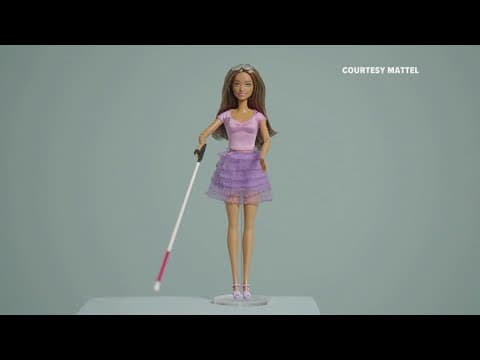 Blind Barbie added to Mattel's inclusivity collection