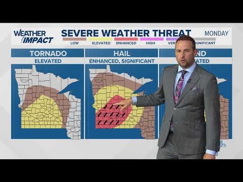 Enhanced risk of hail triggers KARE 11 Weather Impact Alert