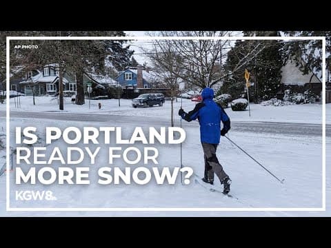 Portland snowstorm: More snow on the way? | Live coverage