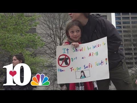 Thousands protest gun violence in Nashville, calling for stricter gun control