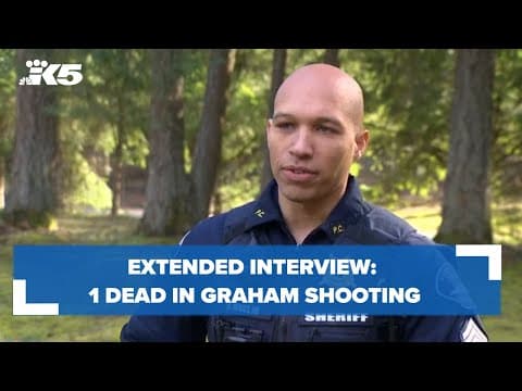 Extended interview: 1 killed in shooting at Graham residence