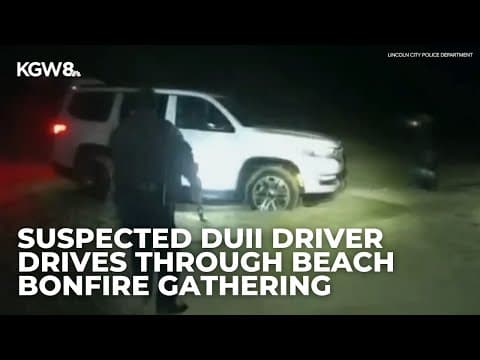 Beaverton man arrested for DUII, reckless driving at Lincoln City Beach