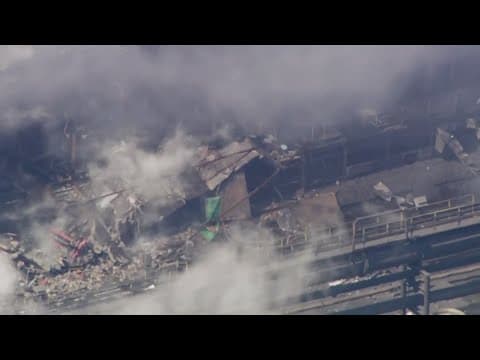 Timelapse video shows moment a Pittsburgh steel plant exploded