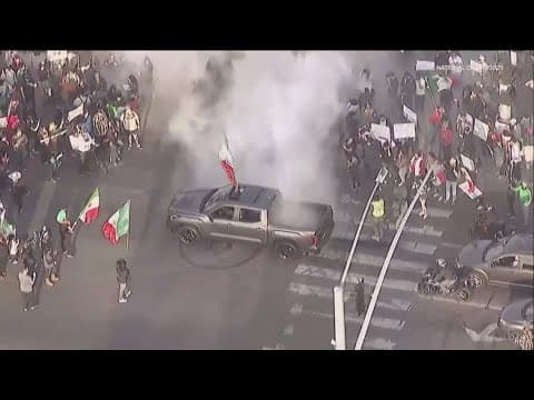 Vehicle burnouts, donuts during recent protests spark police crackdown across San Diego County