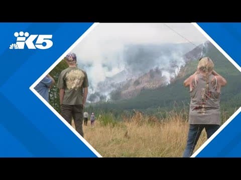 Mount Jupiter fire near Brinnon reaches 450 acres and continues to grow