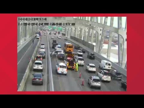 Fatal accident on Crescent City Connection involving motorcycle