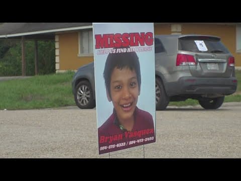 Week-Long Search Continues for Missing 12-Year-Old Bryan Vasquez in New Orleans East